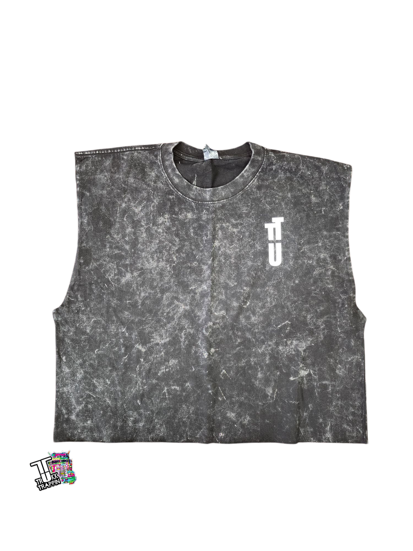 Womans Reflective Cropped Tank
