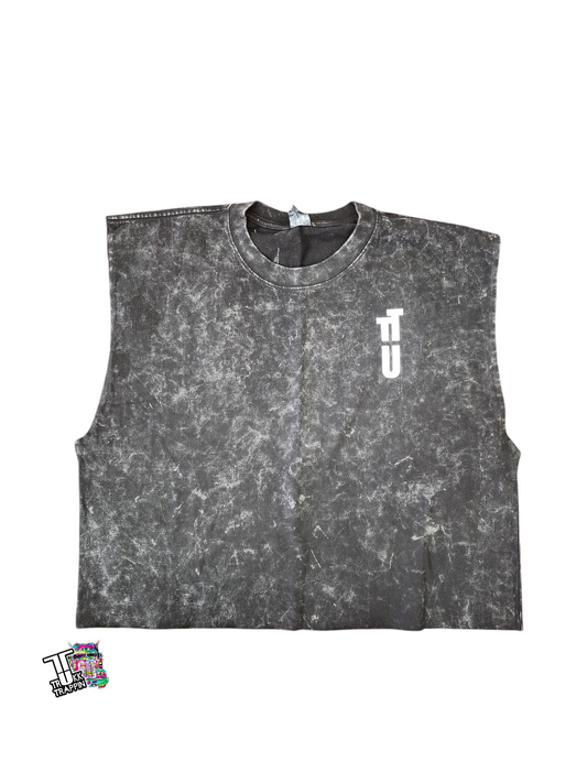 Womans Reflective Cropped Tank